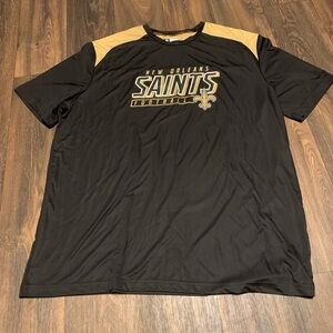 NFL New Orleans Saints Black and Gold Tee 3XL